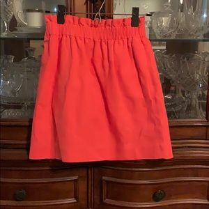 J crew skirt size 0